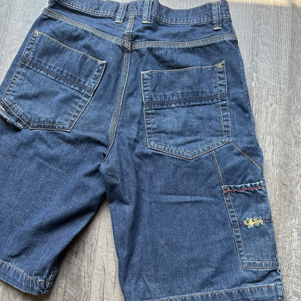 Southpole Jorts Look Alike Tommy Hilfiger Red Tab Y2K Grunge Carpenter Jeans 32